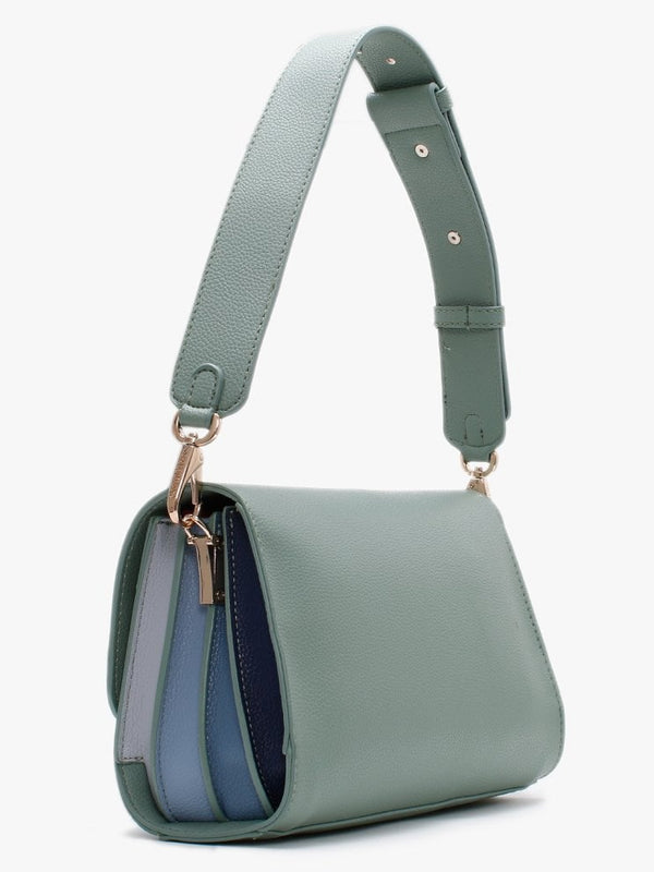 Summer Memento Blue Satchel Bag