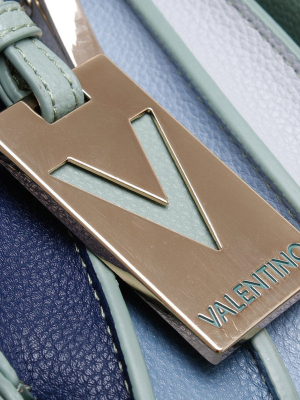Summer Memento Blue Satchel Bag