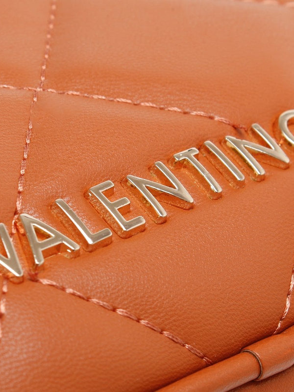 Ocarina Orange Quilted Chain Strap Belt Bag