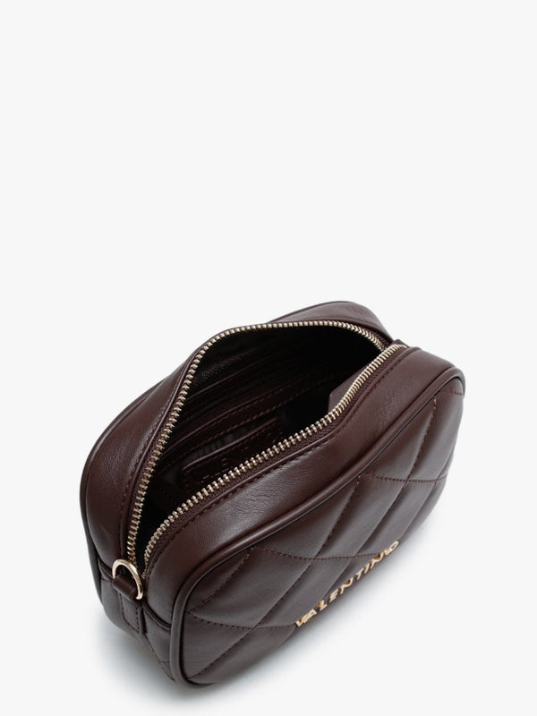 Ocarina Brown Quilted Chain Strap Belt Bag