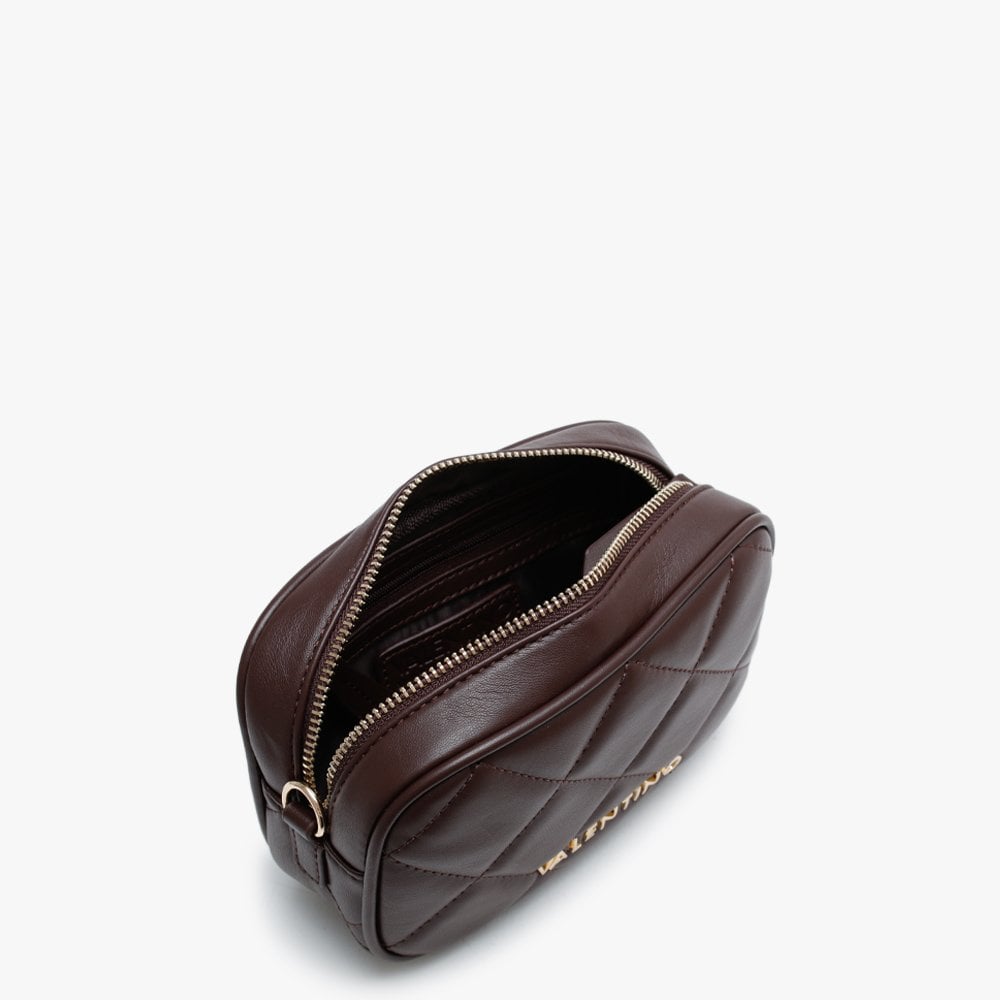 Ocarina Brown Quilted Chain Strap Belt Bag