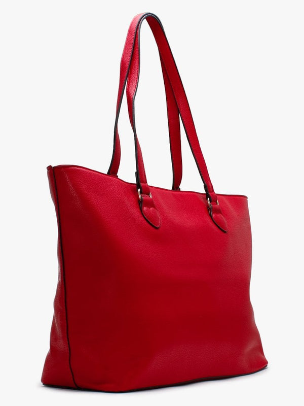 Flauto Red Shopper Bag