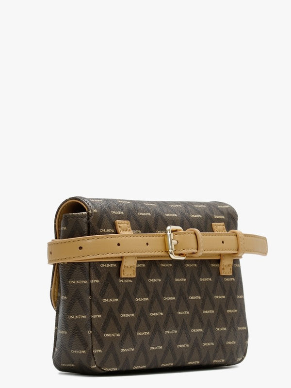 Liuto Tan Repeat Logo Belt Bag