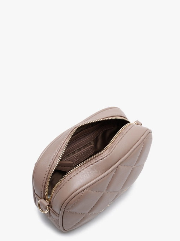 Ocarina Taupe Quilted Chain Strap Belt Bag