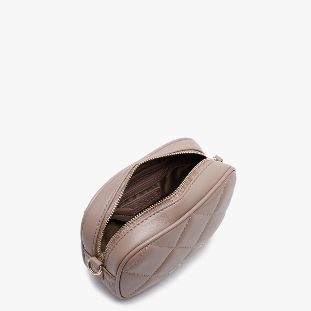 Ocarina Taupe Quilted Chain Strap Belt Bag