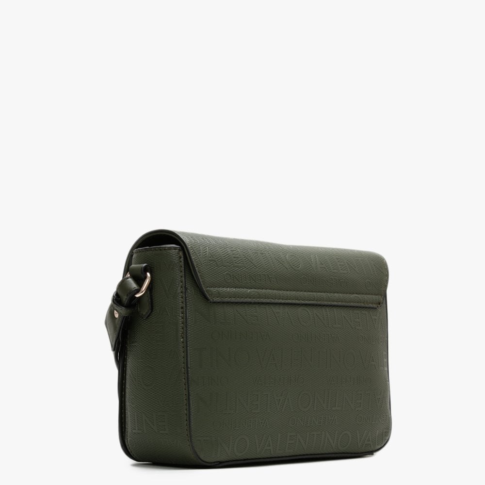Dory Khaki Repeat Logo Cross-Body Bag