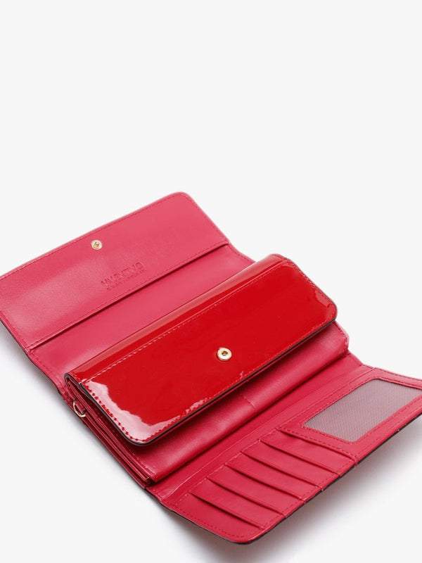 Pascal Red Patent Wallet On A Chain