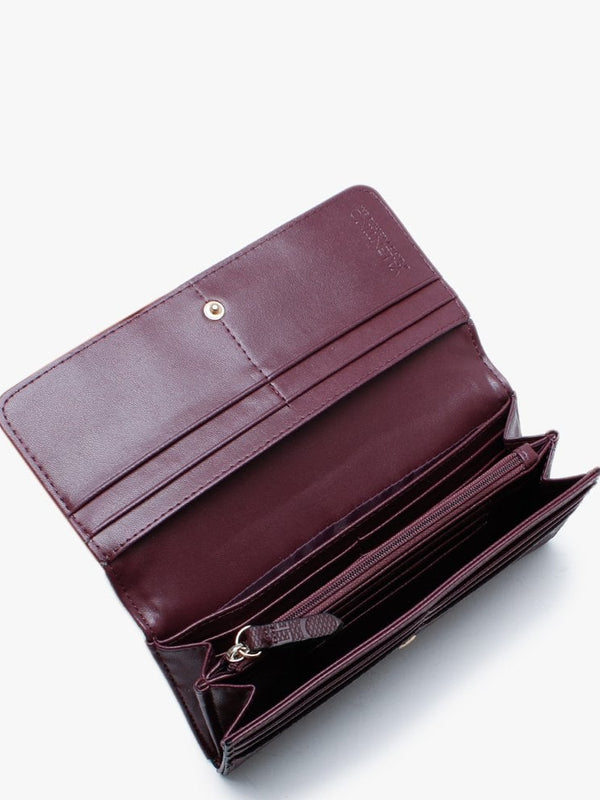 Dory Purple Repeat Logo Purse