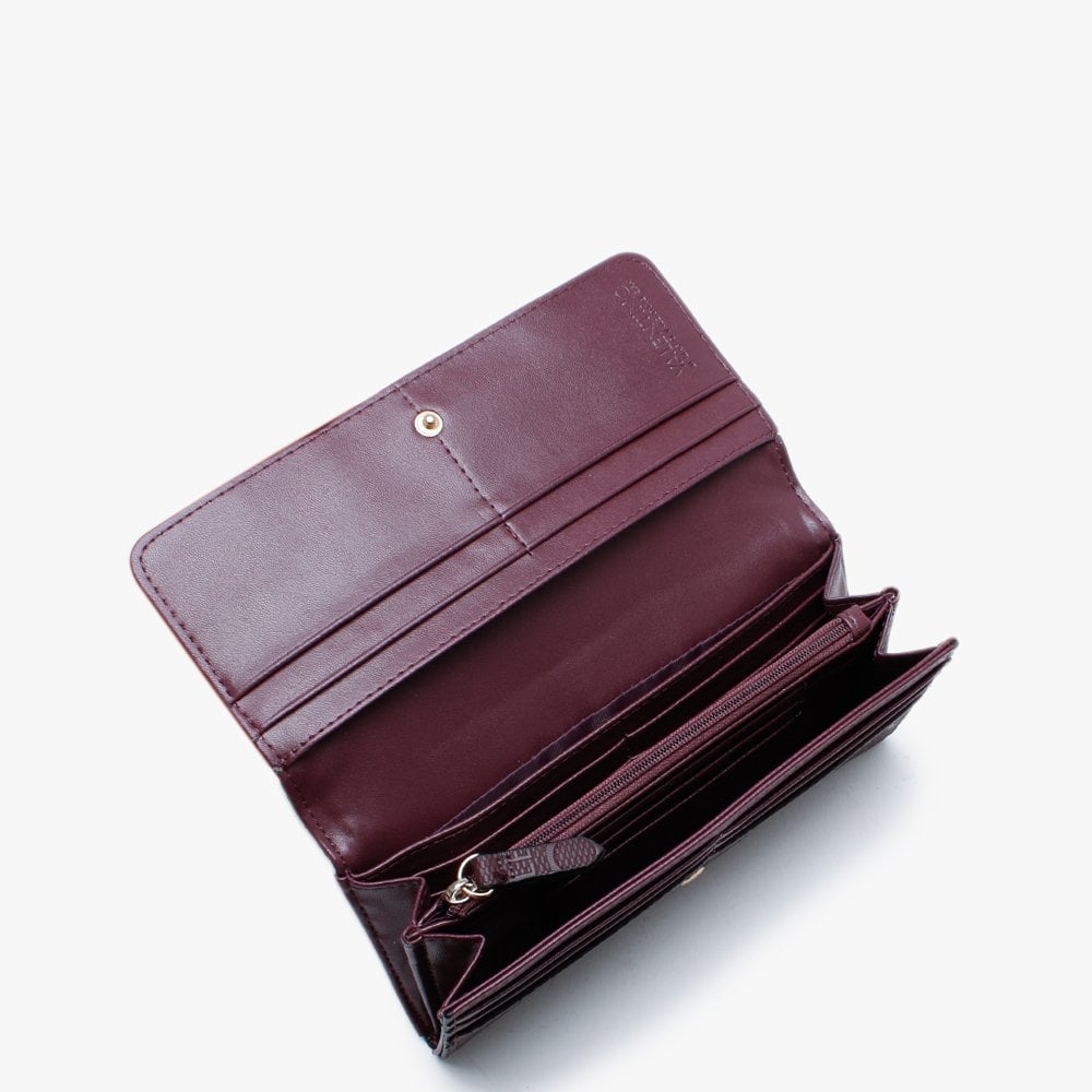 Dory Purple Repeat Logo Purse