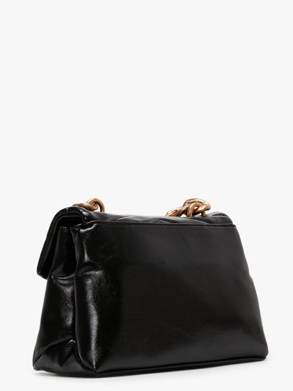 Small Grifone Cartella Black Cross-Body Bag