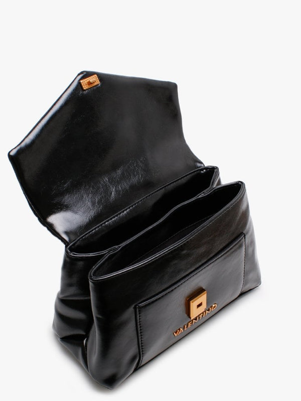 Small Grifone Cartella Black Cross-Body Bag