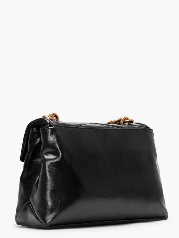 Large Grifone Cartella Black Cross-Body Bag