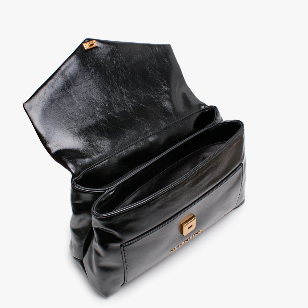 Large Grifone Cartella Black Cross-Body Bag
