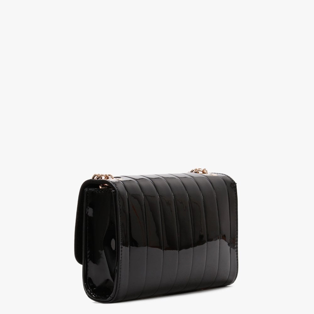 Bongo Twiss Black Patent Pochette Bag