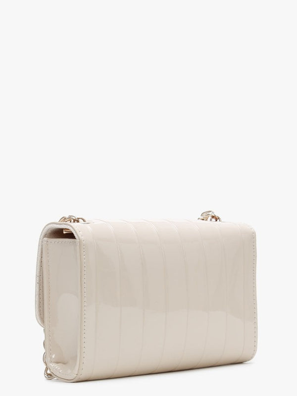 Bongo Twiss Ecru Patent Pochette Bag