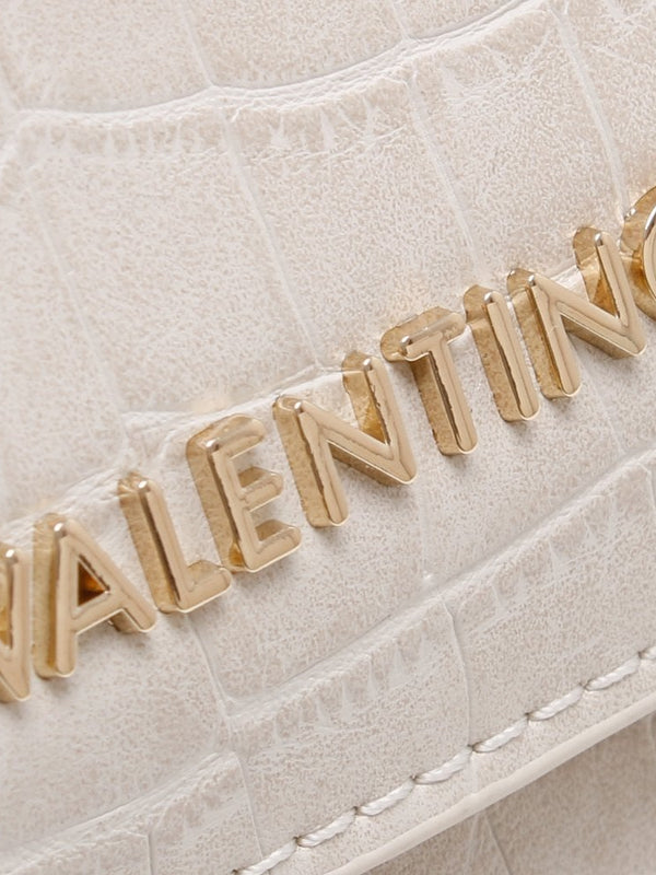 Summer Memento Ecru Moc Croc Clutch Bag