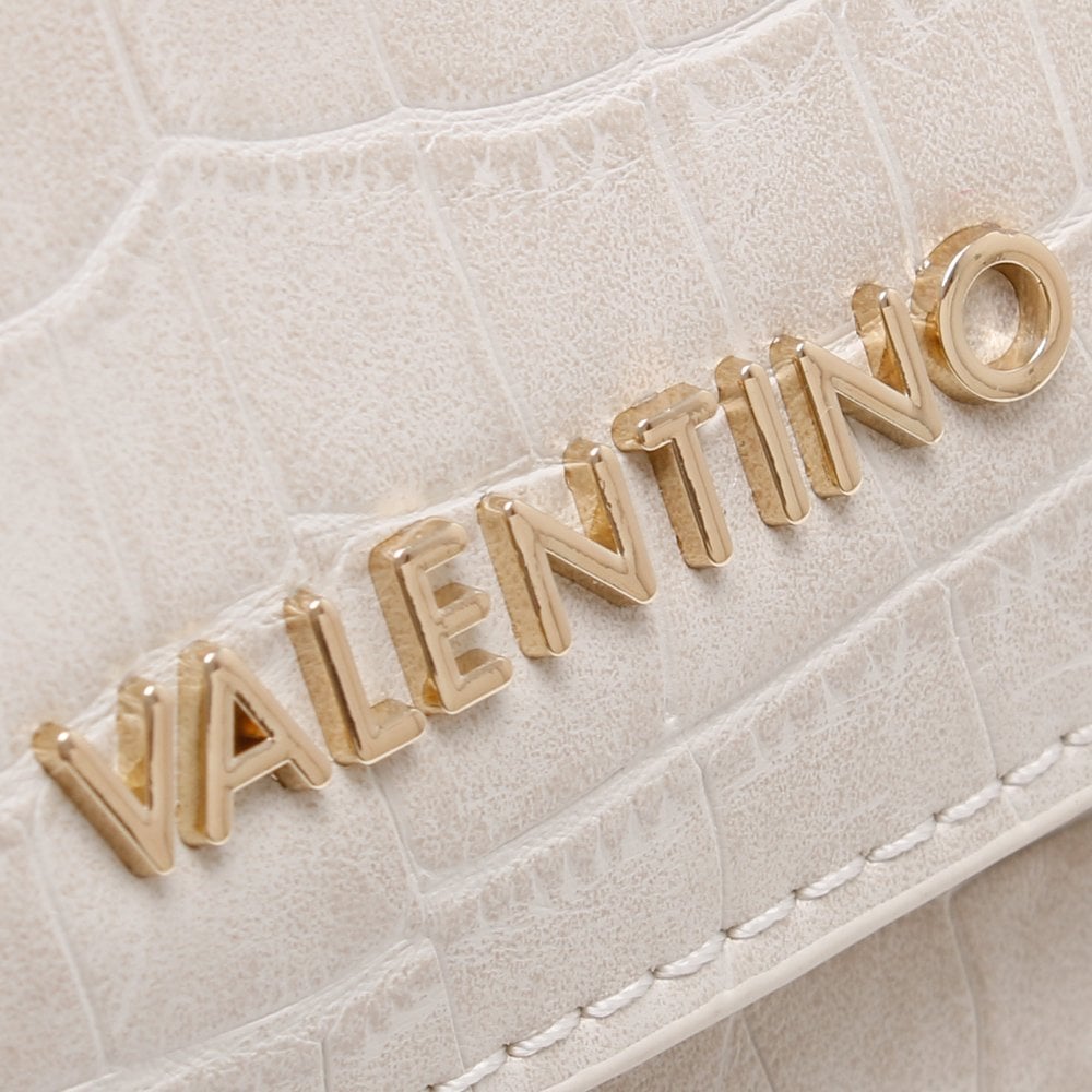 Summer Memento Ecru Moc Croc Clutch Bag