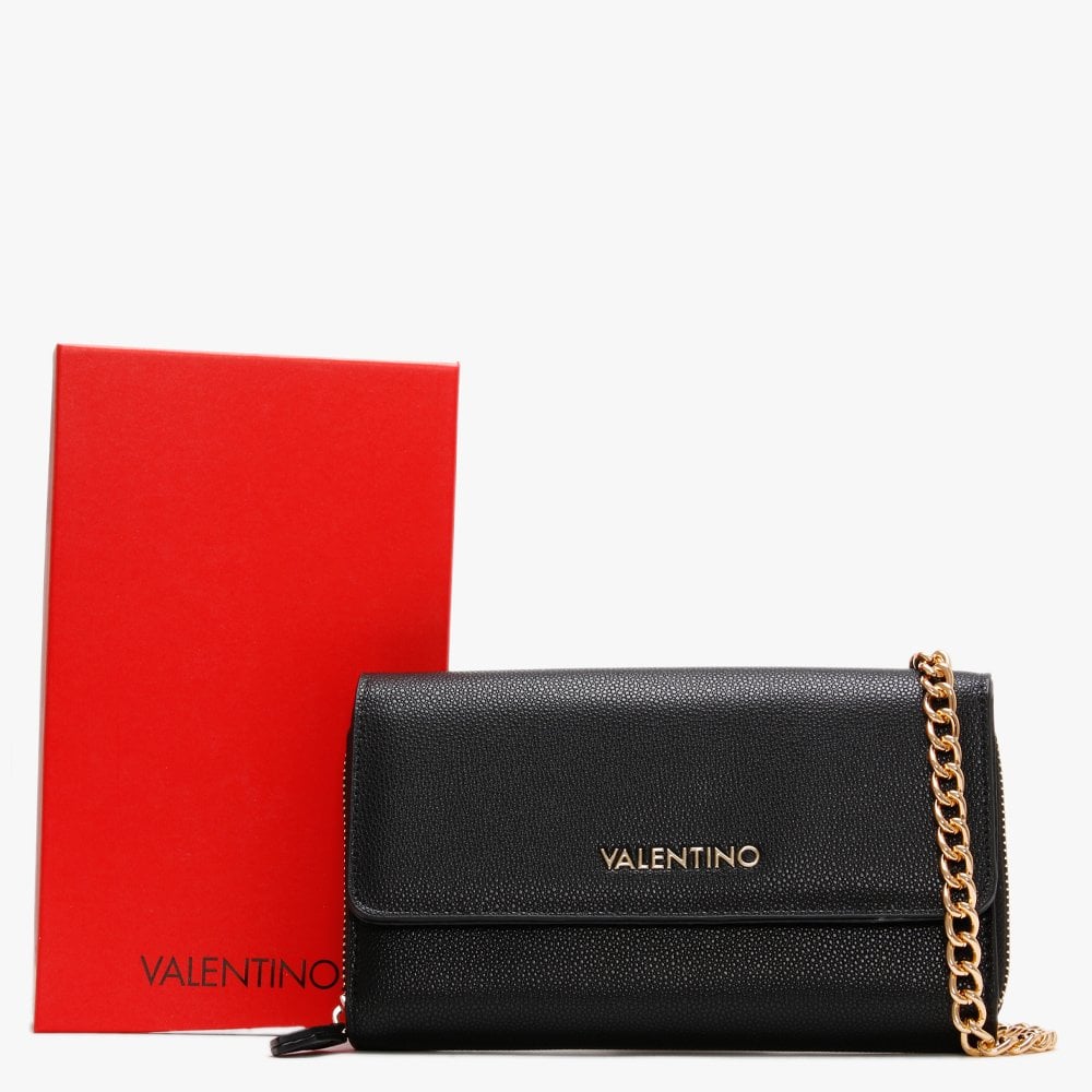 Mom Black Wallet On A Chain