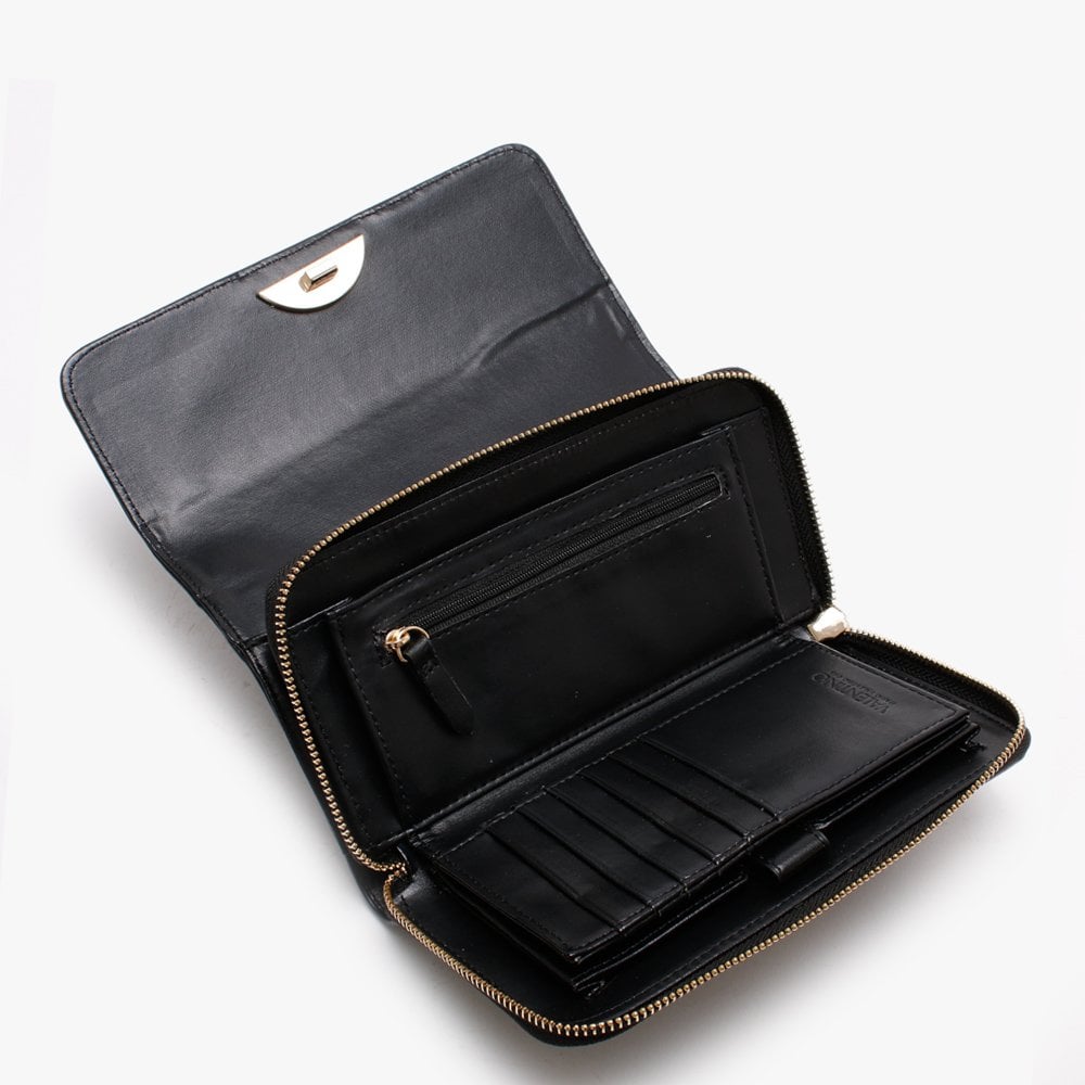 Falcor Black Wallet On A Chain