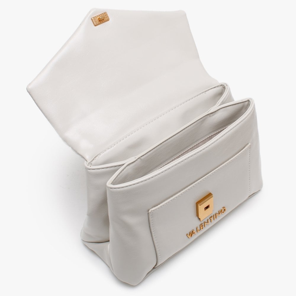 Small Grifone Cartella White Cross-Body Bag