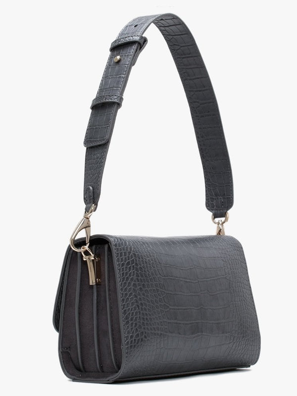 Summer Memento Grey Satchel Bag