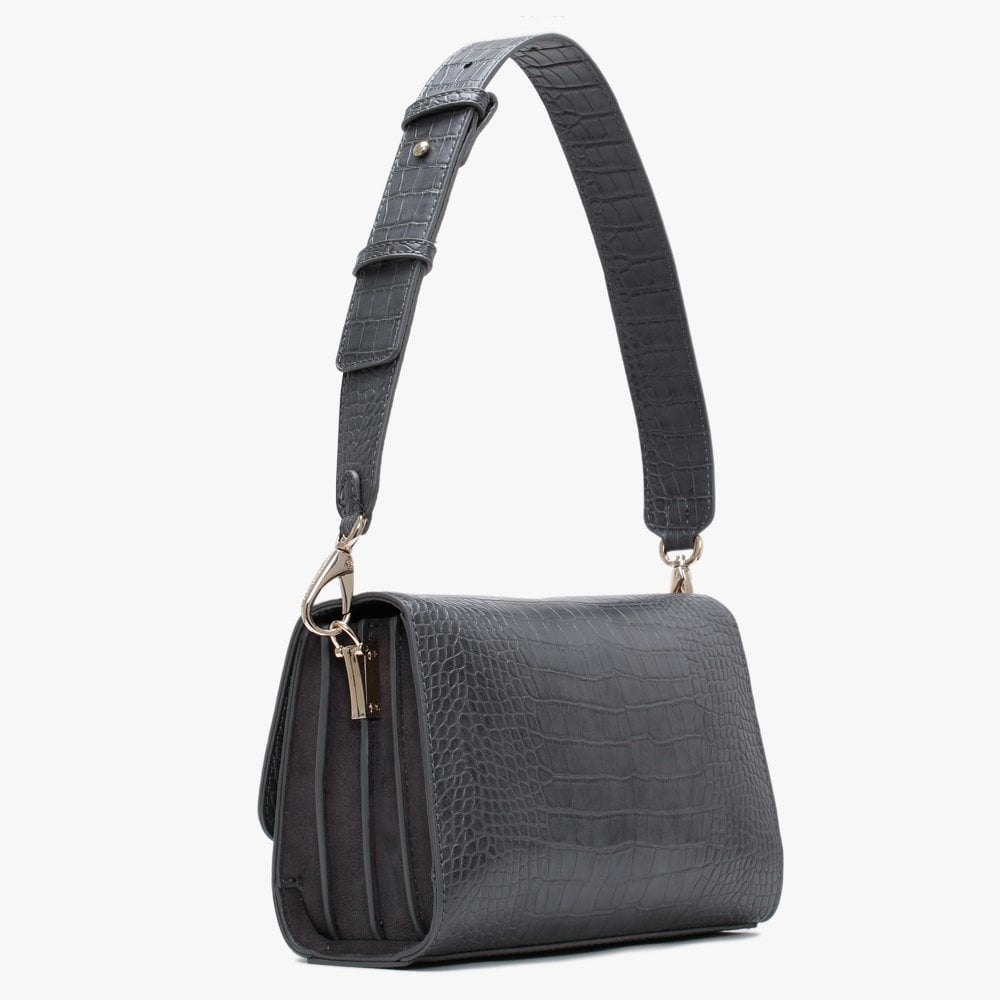 Summer Memento Grey Satchel Bag