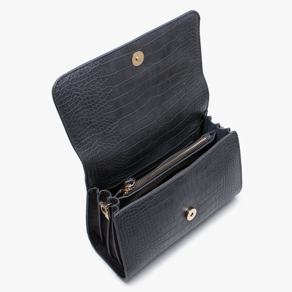 Summer Memento Grey Satchel Bag