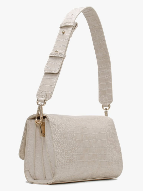 Summer Memento Ecru Satchel Bag