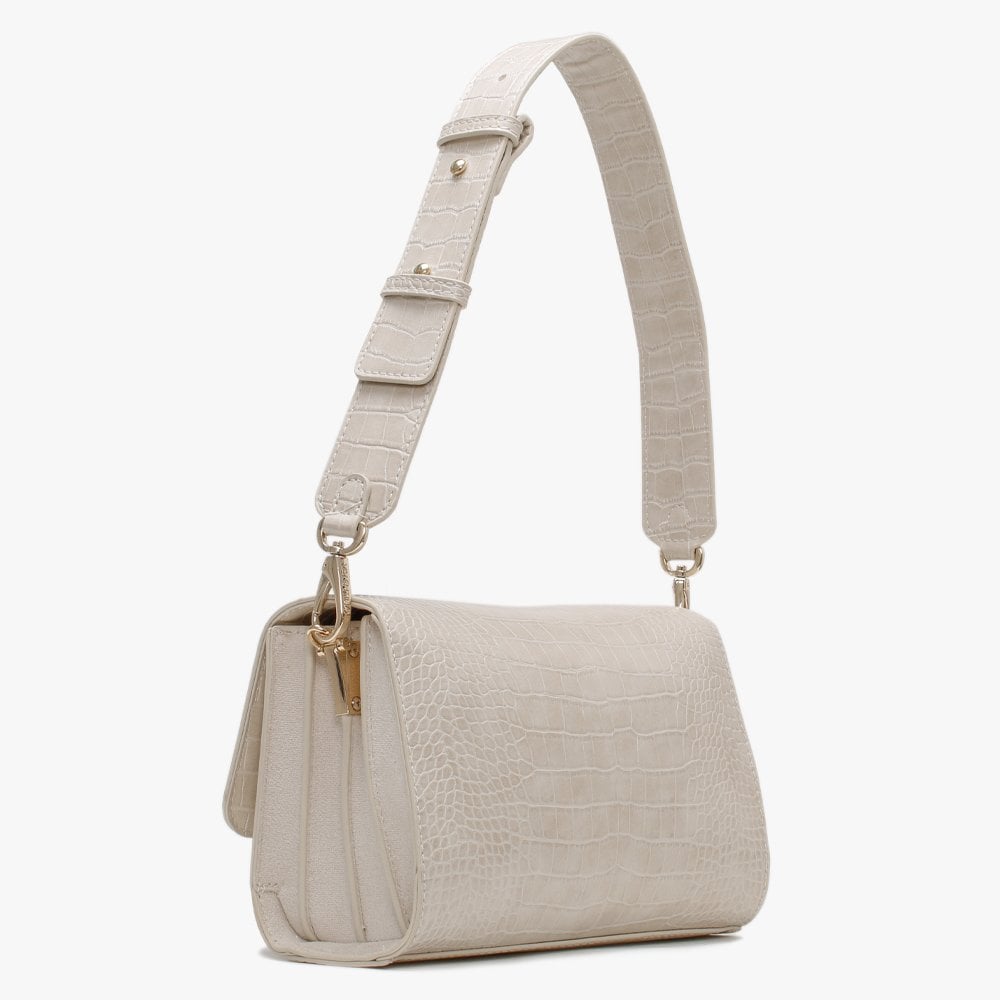 Summer Memento Ecru Satchel Bag
