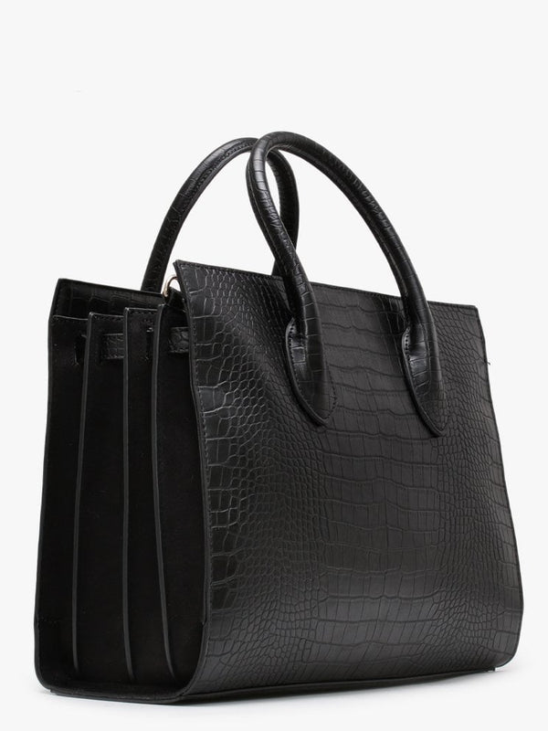 Summer Memento Black Tote Bag
