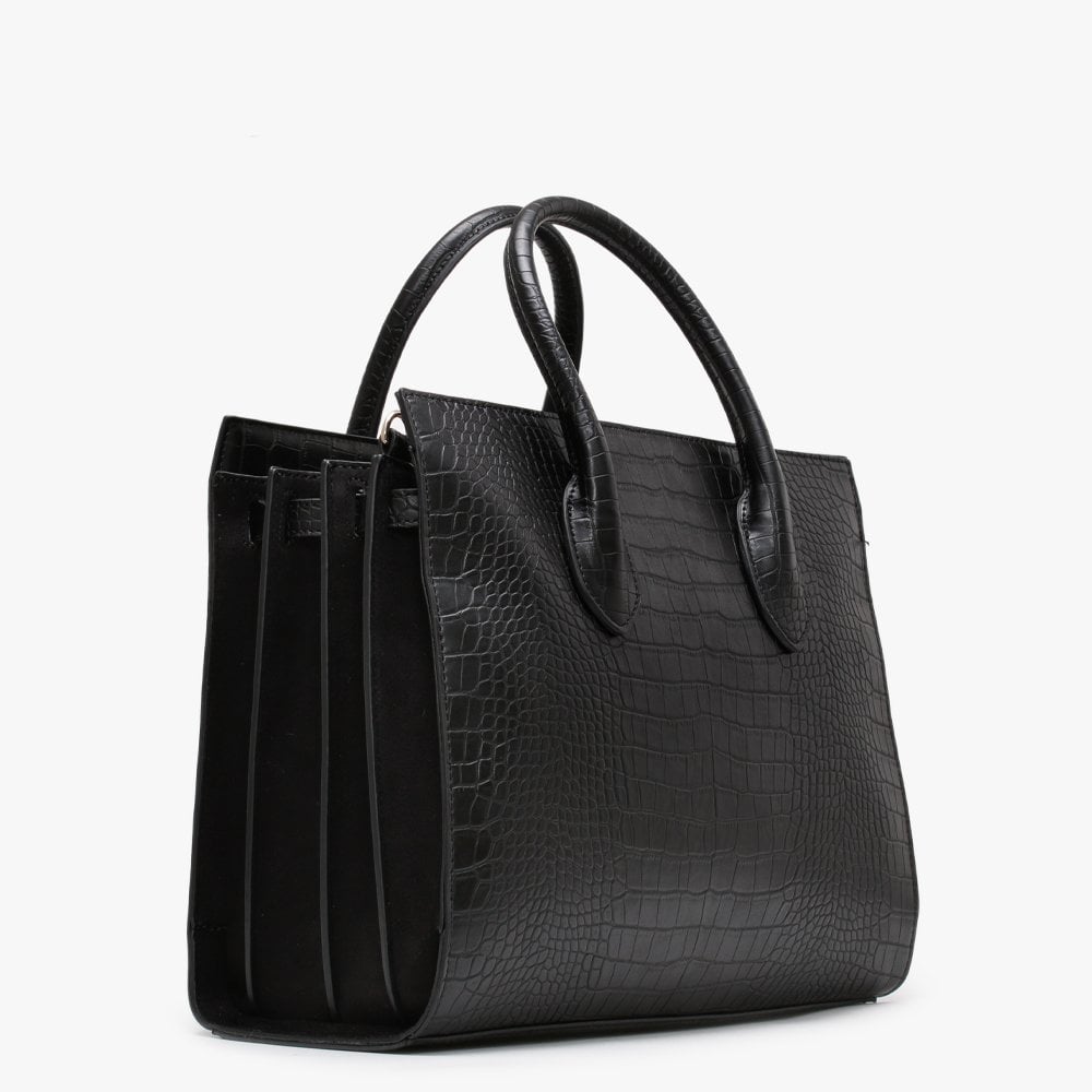 Summer Memento Black Tote Bag