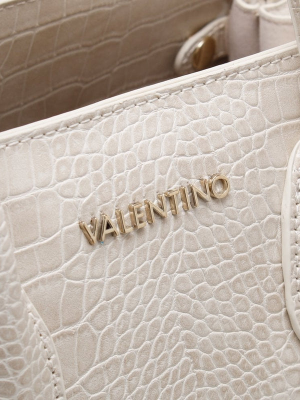 Summer Memento Ecru Moc Croc Tote Bag
