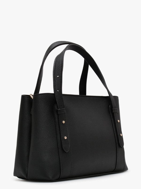 Alma Pattina Black Shopper Bag