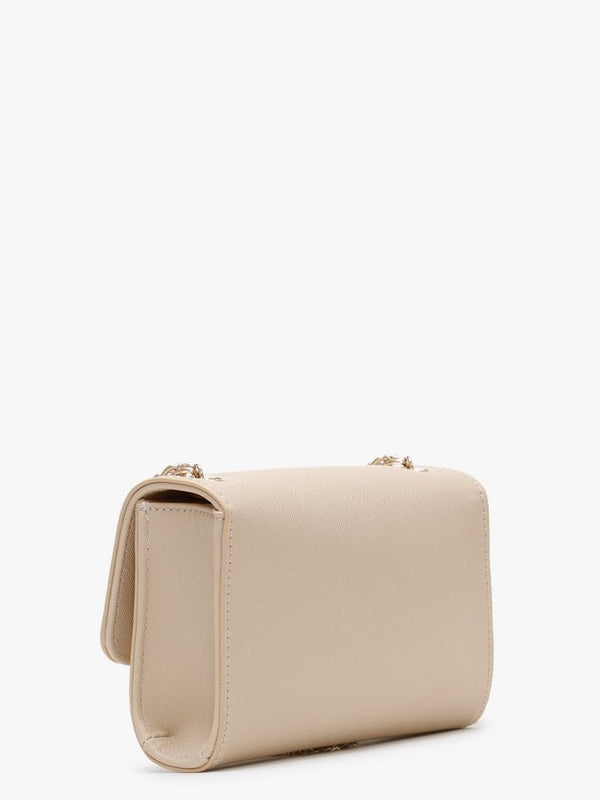 Divina Beige Saffaino Shoulder Bag
