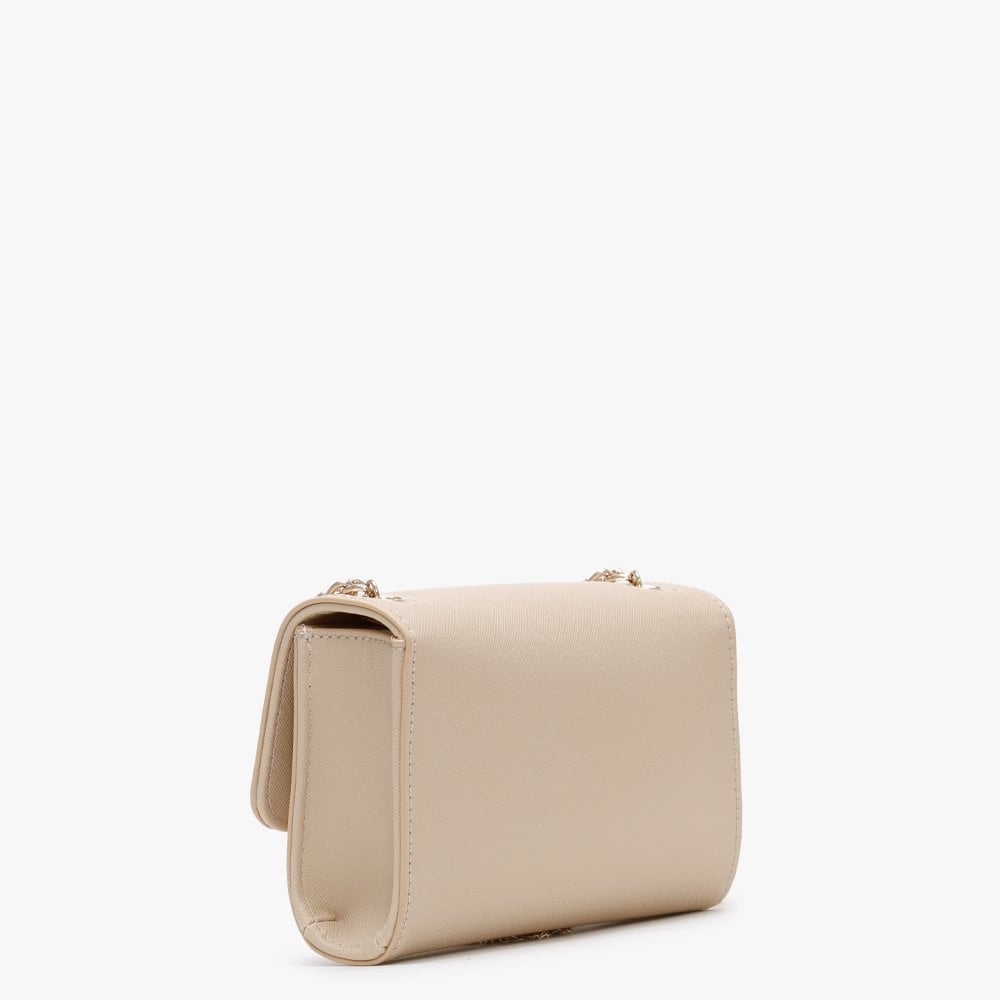 Divina Beige Saffaino Shoulder Bag