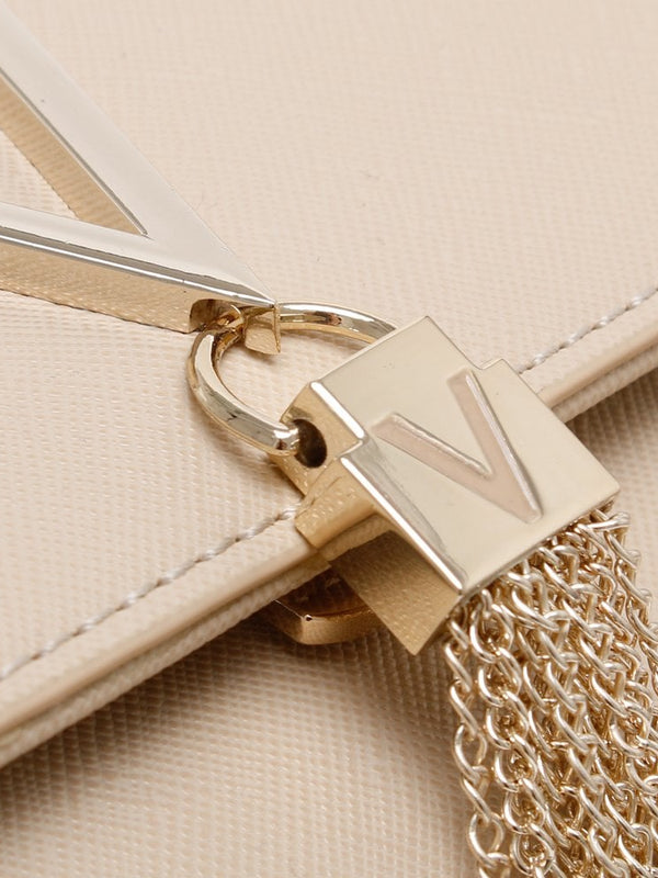 Divina Beige Saffaino Shoulder Bag