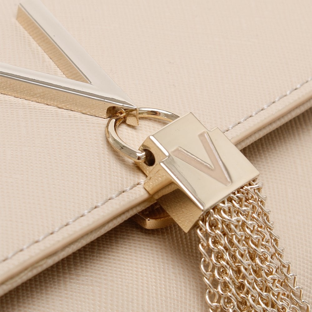 Divina Beige Saffaino Shoulder Bag