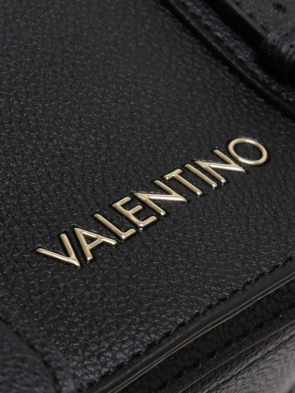 Alma Black Pebbled Satchel Bag