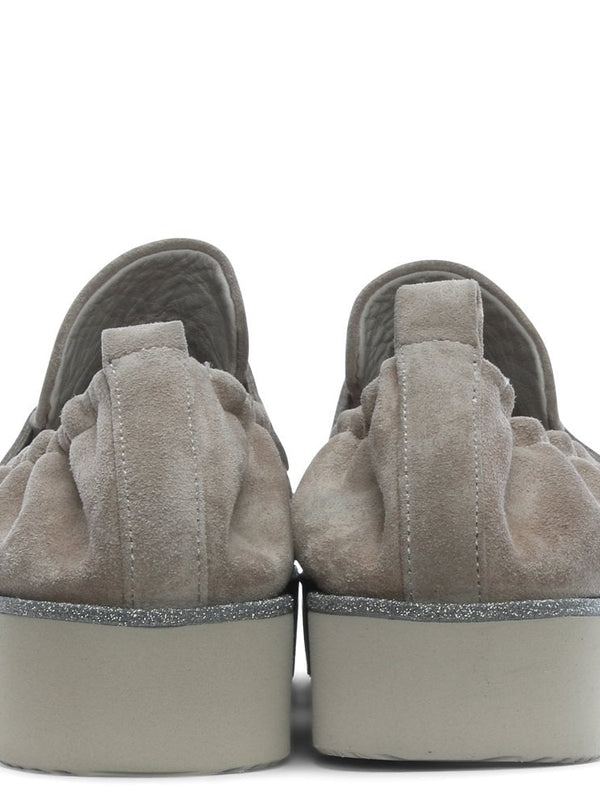 Cleasby Taupe Suede Loafers
