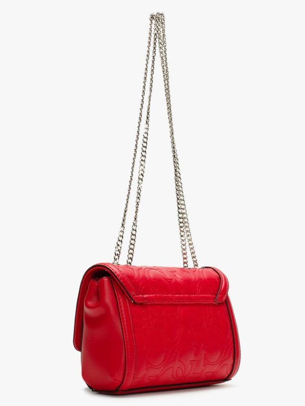 Mini New Wave Red Convertible Cross-Body Bag