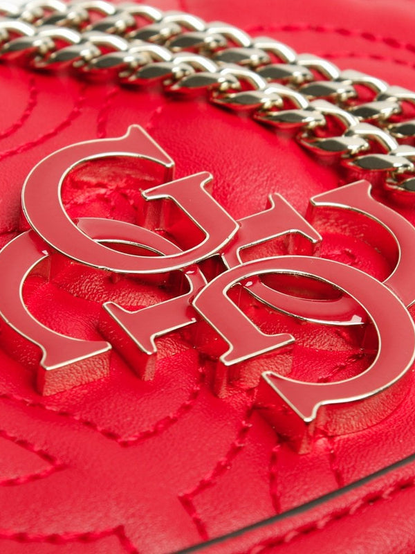 Mini New Wave Red Convertible Cross-Body Bag