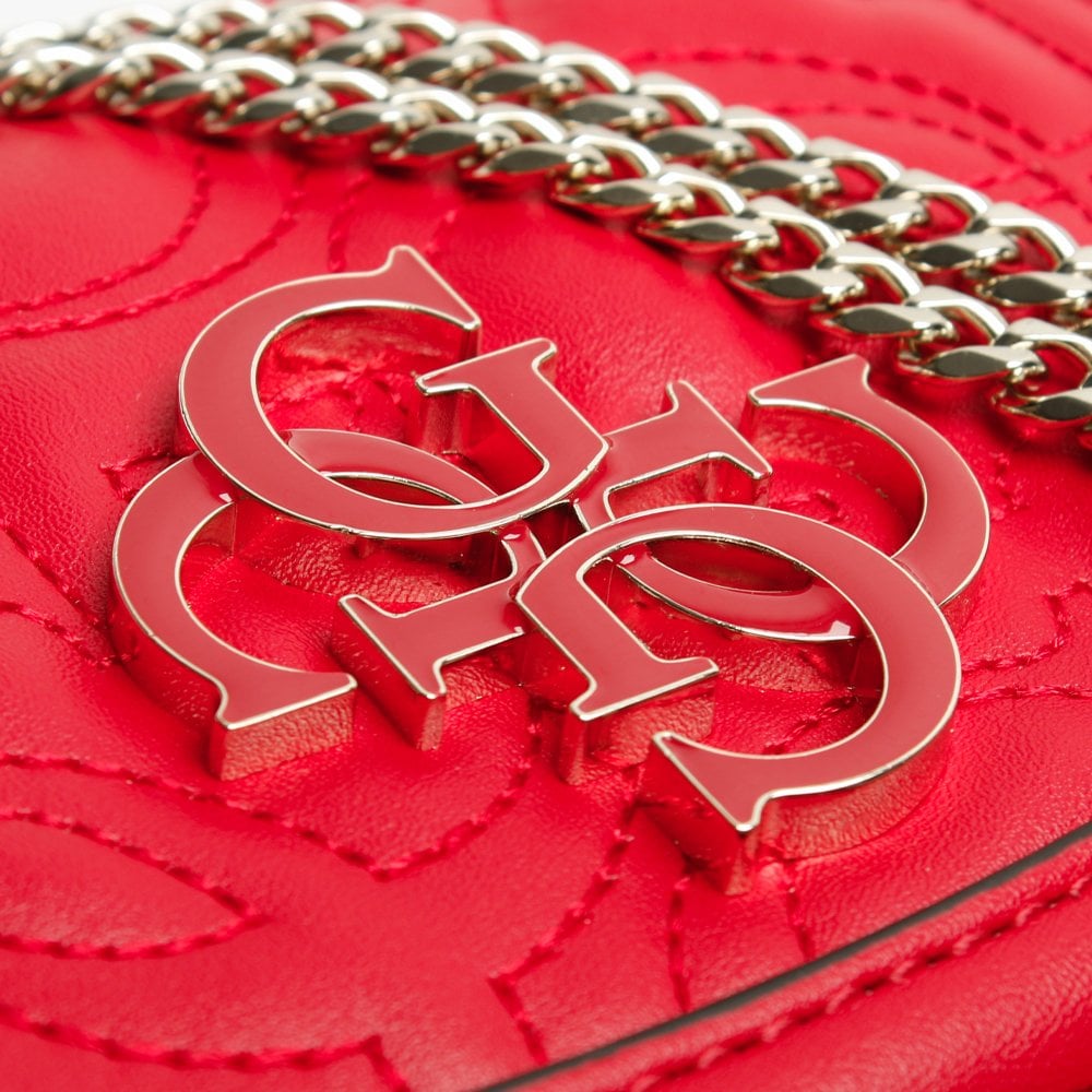 Mini New Wave Red Convertible Cross-Body Bag