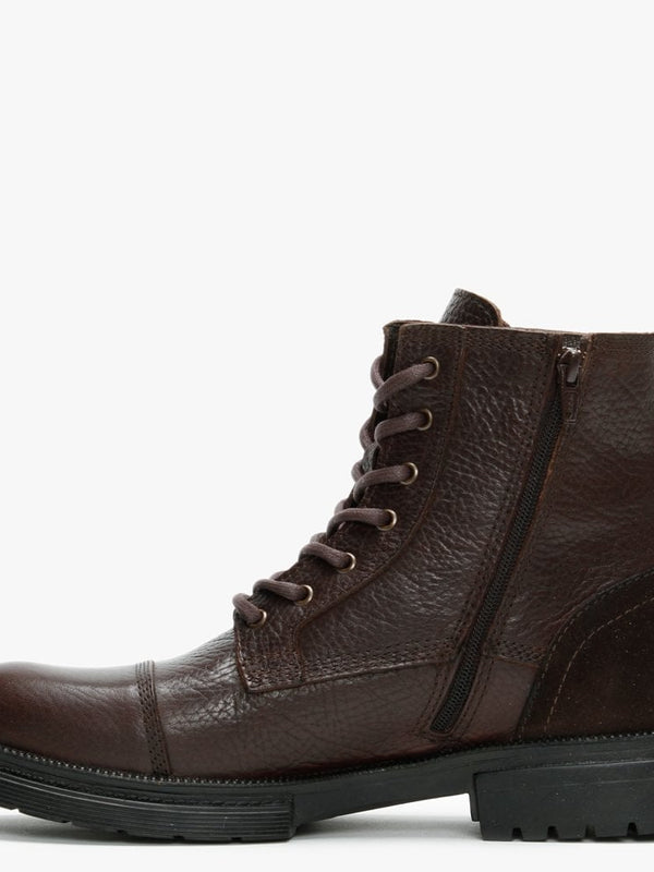 Sumble Brown Tumbled Leather Work Boots