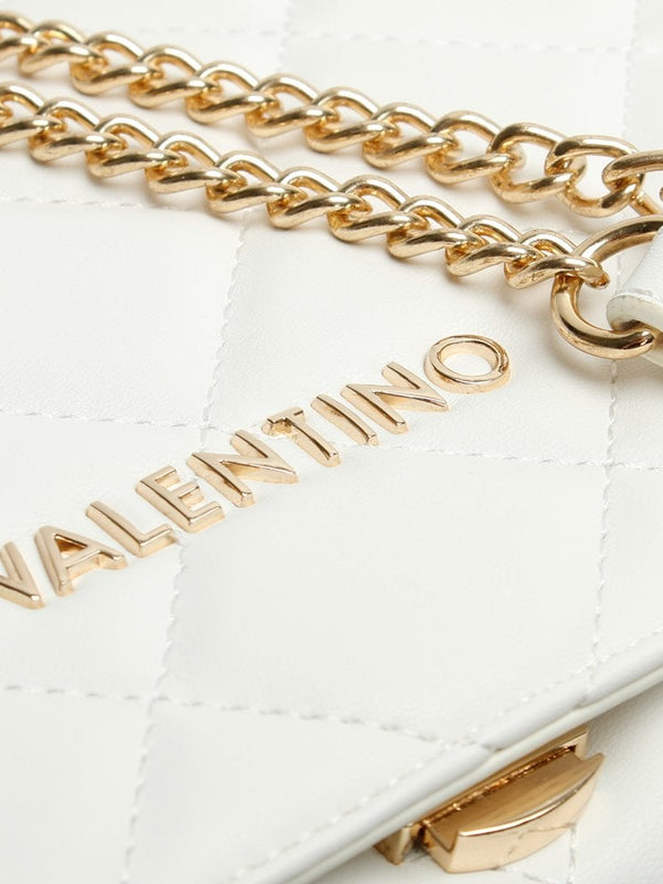 Ocarina White Quilted Satchel Bag