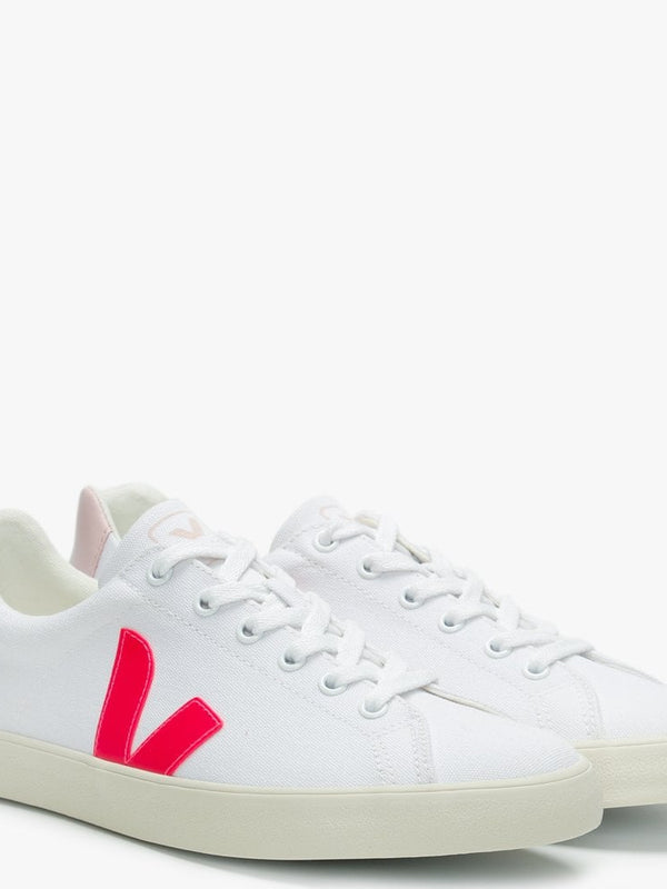 Esplar SE White Rose Fluo Cotton Trainers