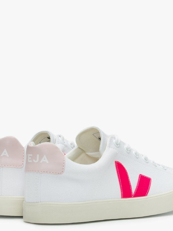 Esplar SE White Rose Fluo Cotton Trainers