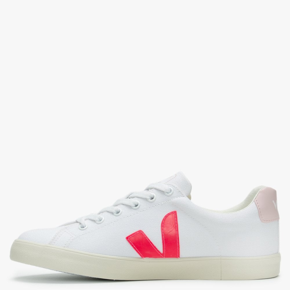 Esplar SE White Rose Fluo Cotton Trainers