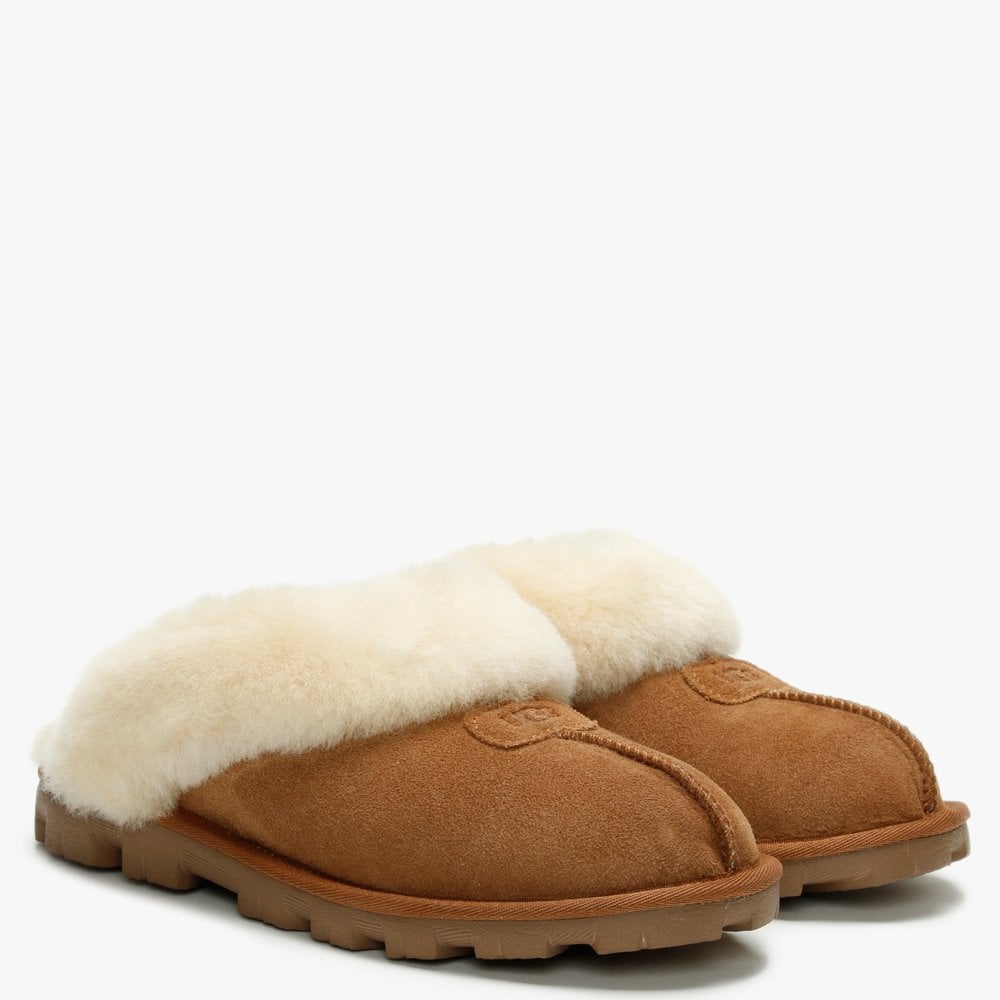 Coquette Chestnut Slippers