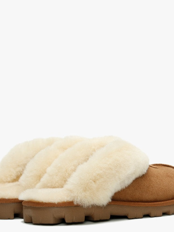 Coquette Chestnut Slippers