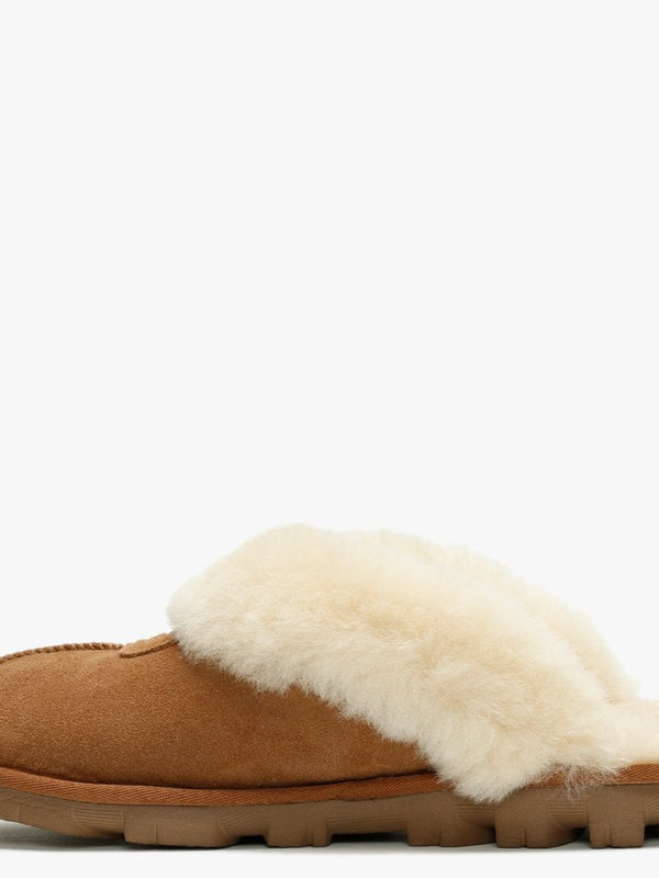 Coquette Chestnut Slippers
